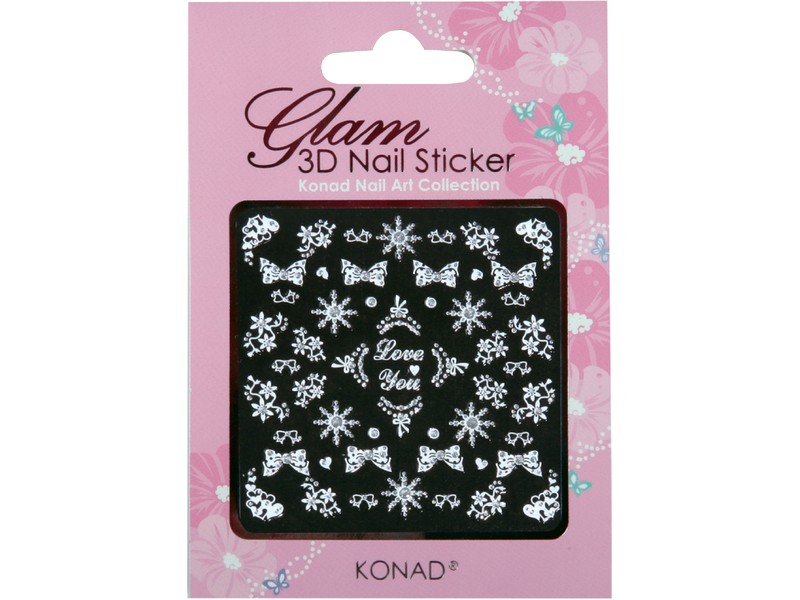 Glam sticker 3D para uñas KGI-W02