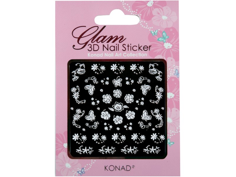 Glam sticker 3D para uñas KGI-W03