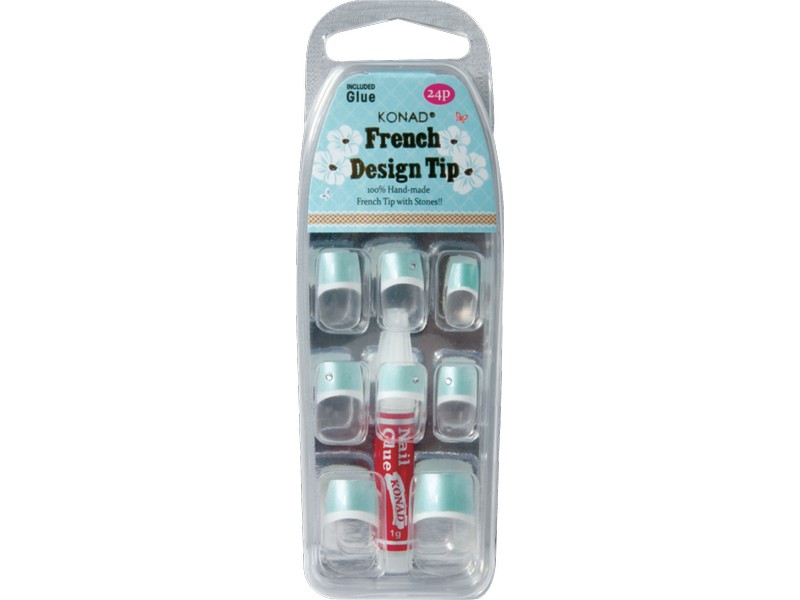 Konad French Design tip Cubic KFDT 7 - Blue
