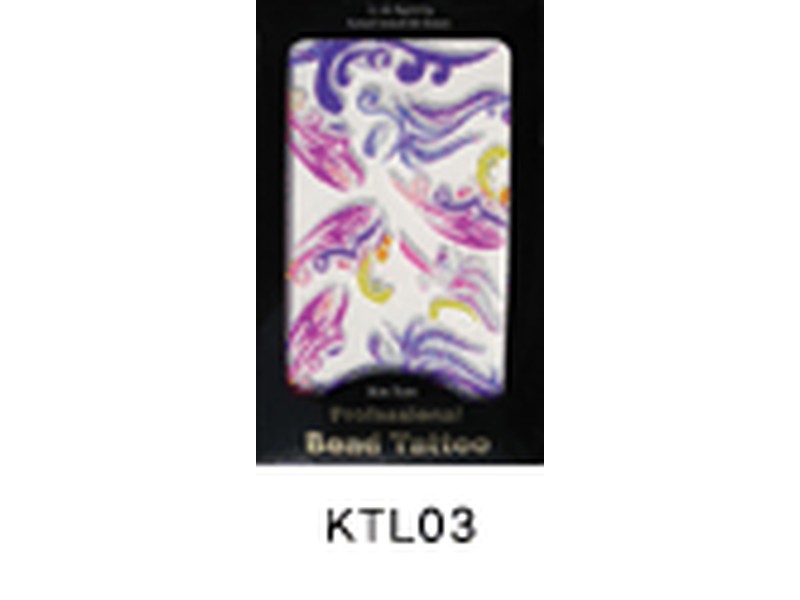 Tatuaje relieve profesional-KTL03